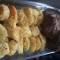 Cooksnap de gardner Cruz quando cozinhou Contra Filé assado com Batatas ao Forno.