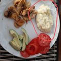 El cooksnap de Esther Soto cuando hizo Puré de papa súper fácil.