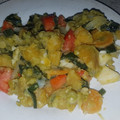 El cooksnap de cluislopez cuando hizo Súper Plato de Papas y Arvejas partidas.
