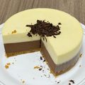 ICHUN Lee 的 黑白巧克力雙層慕絲蛋糕 cooksnap