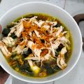 Cooksnap dari Nining Sukmawati untuk resep Bubur Ayam Kuah Kuning