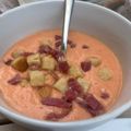El cooksnap de Marieta cuando hizo Gazpacho andaluz.