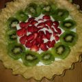 El cooksnap de Nati cuando hizo Tarta de frutillas con crema Chantilly.