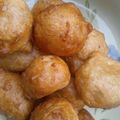 deezer's kitchen's cooksnap of when they made Fanke (puff puff).