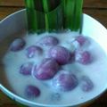 Cooksnap dari Fitriani Sri Rejeki untuk resep Katiri mandi ubi ungu (bubur candil)
