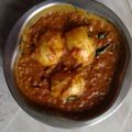 kosurukeerthi's cooksnap of when they made Jake's south indian egg curry (from the land of spices).
