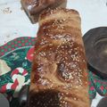 El cooksnap de Patricia Mamaní cuando hizo Pan Integral con Semillas.
