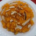 Madhvi Dwivedi का कुकस्नैप जब उन्होंने मीठे पुलाव/जर्दा पुलाव (meethe pulao / zarda pulao recipe in Hindi) बनाया था।