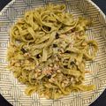 vamshi vutla's cooksnap of when they made Pesto pasta.