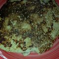 El cooksnap de Alejandra Aldea cuando hizo Panqueques de avena.