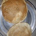 Mahi Tak का कुकस्नैप जब उन्होंने छोले भटूरे (Chole bhature recipe in hindi) बनाया था।