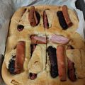 El cooksnap de Trinidad Calatayud cuando hizo Coca de fira d'Ontinyent o coca en cansalà.