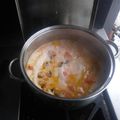 El cooksnap de Arnaldo Valdes cuando hizo Filete de Bassa en salsa de coco.