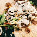 El cooksnap de niqui cuando hizo Salsa de yogur kebab (la auténtica "salsa blanca").