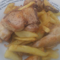 El cooksnap de Daniel García cuando hizo Pollo al ajo Cabañil Cartagenero.