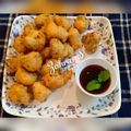 Zahra Shaikh's cooksnap of when they made Moong dal Pakoda.