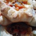 El cooksnap de Esteban Thiebat cuando hizo Canastitas caprese.