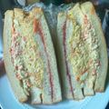 Cooksnap dari Anggie Triestiant untuk resep Inkigayo Sandwich, Sandwich favoritnya Idol Korea