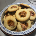 El cooksnap de Хави Argañaraz cuando hizo Galletitas pepas de dulce de leche.