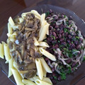 El cooksnap de Igsa Castillo cuando hizo Ensalada de porotos negros.