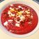 El cooksnap de noor cuando hizo Salmorejo de remolacha en Mambo.