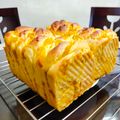 王靖婷 的 手撕南瓜牛乳吐司 cooksnap