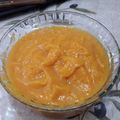 El cooksnap de Alicia Scigliano cuando hizo Sopa crema de calabaza.