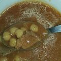 El cooksnap de Ilea nur cuando hizo Harira marroquí -sopa.
