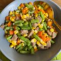 Cooksnap dari rina trias untuk resep Oseng wortel, jagung, buncis dan bakso