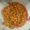 El cooksnap de Dersa cuando hizo Garbanzos con verduras y sobrasada mallorquina.