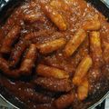 El cooksnap de Alfonso Pedraza Garcia cuando hizo Salchichas frescas con salsa de tomate.