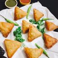 Diya Sawai का कुकस्नैप जब उन्होंने आलू मटर समोसा (aloo matar samosa recipe in Hindi) बनाया था।