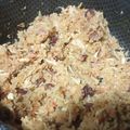 El cooksnap de Dayhana Garcia cuando hizo Arroz con pollo.