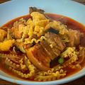 El cooksnap de CocinarParaCuatro cuando hizo Burballes/ fideos.