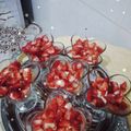 صورة من ردينة سلسبيل، شاركها بعد تجربة وصفة كؤوس الفراولة و الموز🍓🍌