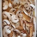 El cooksnap de Fátima Camino cuando hizo Alitas de pollo al horno en salsa con champiñones y cebolla.
