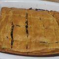 Cooksnap από Θοδωρής!!! ( η κουζίνα μου είναι το βασίλειο μου). στη συνταγή Σπανακοτυρόπιτα με φύλλο κουρού