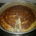 El cooksnap de Melina Hard cuando hizo Bizcochuelo marmolado.