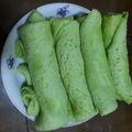 Cooksnap Nina zainal semasa beliau membuat Kuih Ketayap.