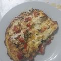 El cooksnap de Tizi P cuando hizo Omelette con tomate y queso.