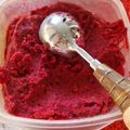 El cooksnap de Moni Serrano cuando hizo Sorbete de frutos rojos con lima y hierbabuena.