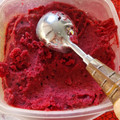 El cooksnap de Moni Serrano cuando hizo Sorbete de frutos rojos con lima y hierbabuena.