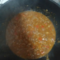 El cooksnap de Rominarte cuando hizo Salsa bolognesa.