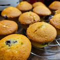 Rácz Szilvia Cooksnap-ja, amikor elkészítette a(z) Áfonyás csokis muffin receptet.