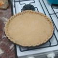 El cooksnap de Mathias Denegri cuando hizo Tapa de tarta integral.