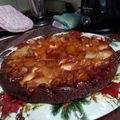 El cooksnap de julio cuando hizo Torta de manzana invertida.