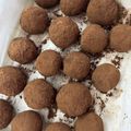 Cooksnap από Valentina_Sflk στη συνταγή Τρουφάκια τιραμισού γεμιστά με πραλίνα