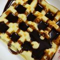 صورة من sophiaR، شاركها بعد تجربة وصفة وافل خفيف وسريع 🤤💜