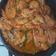 El cooksnap de Esme Solis cuando hizo Camarones con chiles morrones, chile guajillo al ajillo.