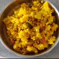 Komal Jayadeep Save's cooksnap of when they made बटाटा पोहे (batata pohe recipe in marathi).